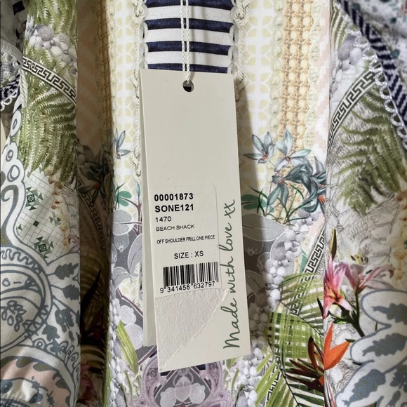 CAMILLA FRANKS Swimsuit Bathers Size XS BNWT Beach Shack Embellished Crystals - Picture 8 of 11